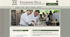 Desktop Screenshot of founders-hall.org